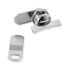 Camco Offset Cam Lock | Features an Easy Turn Thumb-Operated Style Lock, Includes a 5/8-Inch Offset and a Straight CAM, and Designed for New/Replacement Installations on RVs, Boats, and More (44333)