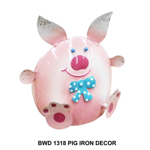 D-Art Iron Pig Garden Decor