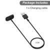 Emilydeals Charger for Fitbit Charge 5 & Fitbit Luxe Replacement USB Charging Cable Cord for Fitbit Charge 5 and Fitbit Luxe [1m/3.3ft]