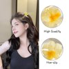 MHDGG Small Plumeria Flower Hair Clips Cute Hair Clips,12PcsSweet Flower Clips Decorative Hair Accessories for Women Hair Barrettes Hairclips Headpieces Non Slip