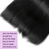 Beautymoon 3 Bundles Human Hair 26 28 30 Inch Long Straight Human Hair Bundles 100% Unprocessed Brazilian Straight Hair Bundles Natural Color Virgin Hair Extensions for Black Women…