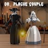 YXMUGXY The Plague Doctor Building Blocks Set, Collectible Decoration Building Block Toy, Present for Friends and Fans, Creative Christmas Halloween Birthday Toy Kit Gift for Boys and Girls (500Pcs)