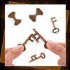 Yilloog 2 Pcs Metal Brain Puzzles Teaser 3D Steel Puzzle Interlocking Puzzle IQ Logic Education Smart Puzzle Toys Disentanglement Game for Adults Classroom Party Challenge Gifts