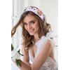 NVENF Birthday Headband for Women Beaded It’s My Birthday Headband Happy Birthday Crown Jeweled Rhinestone Crystal Pink Knotted Headband Birthday Hair Accessories Party Favors Gifts (Birthday Cake 1)