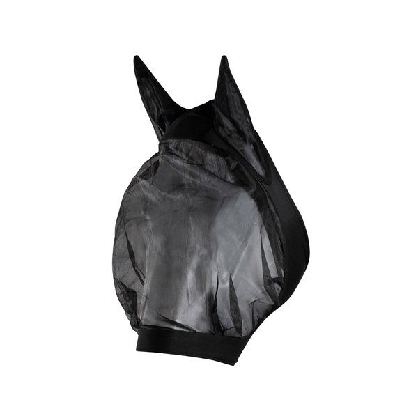 HORZE Soft Comfort Spandex Insect and Fly Mask for Horses - Black - Pony