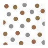Mixed Metallic Dots Luncheon Napkins | 16 Ct. | 6" x 6"