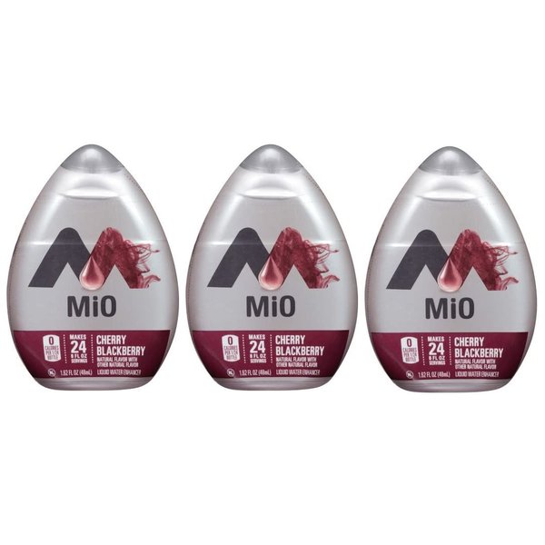 MiO Flavor Enhancer 3 pack brought by Southwind Enterprises (Cherry Blackberry)