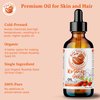 Bella Terra Oils - Organic Rosehip Seed Oil 8 oz - Capture Essence of Rose Hips, Infused with Fatty Acids & Carotenoids, Sublime Experience for Your Face