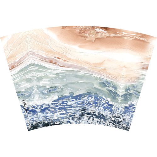 Tervis Kelly Ventura Drift Made in USA Double Walled Insulated Tumbler Travel Cup Keeps Drinks Cold & Hot, 24oz, Classic