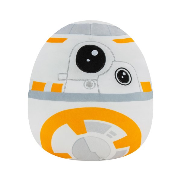 Squishmallows SQK0016 10" Add BB8 to Your Squad, Ultrasoft Stuffed Animal Toy, Official Kellytoy Plush, White
