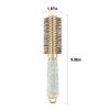 Round Hair Brush with Bling Crystal Detangle Removing Tangles, Knots,Hair Comb For All Hair Types (White)