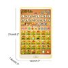 MINMEER Electronic Arabic Letters Learning Toys for Kids, Learn Arabic Quran Alphabet Words Songs, Arabic Alphabet Baby Book Eid Gifts