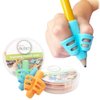 Bright Autism - Pencil Grips for Kids Handwriting-Training, Pencil Holder for Kids, Handwriting Grip, Ergonomic Training Pencil Grip, Writing Tool for Toddlers, Preschoolers, Children (3 Pack)