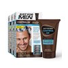 Just For Men Control GX Grey Reducing Anti-Dandruff Shampoo, Gradual Hair Color, Controls Dandruff with Zinc Treatment, 4 Fl Oz - Pack of 3 (Packaging May Vary)