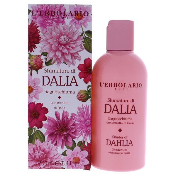 Shades of Dahlia Shower Gel by LErbolario for Unisex - 8.4 oz Shower Gel