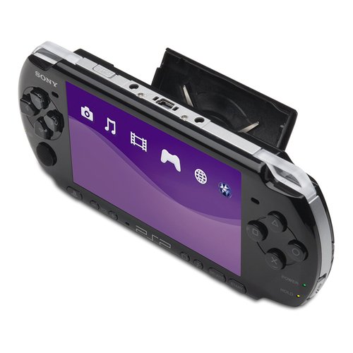Sony Playstation Portable PSP 3000 Series Handheld Gaming Console System (Black) (Renewed)