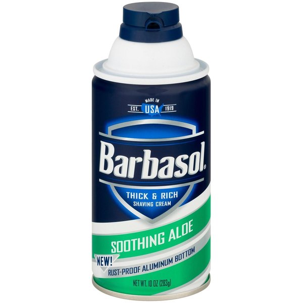 Barbasol Soothing Aloe Thick & Rich Shaving Cream 10 oz