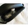 Exquisite Ceramic Ocarina Alto C, with artful blue and genuine gold curly ornate floral tendril. High temperature kiln treated. with PU leather dual zipper bag.