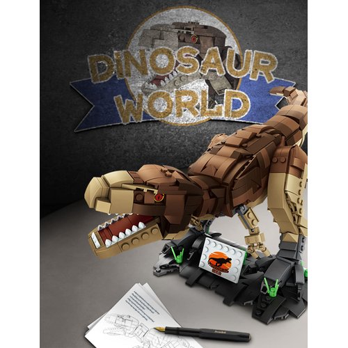 SEMKY Dinosaur Series Tyrannosaurus Rex Model Set, (939Pieces) -Building Blocks Toys Gifts for Kid…