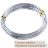 Silver Aluminum Wire Metal Craft Wire 3mm Diameter (9 Gauge), 10 M (32.8 feet), Bendable and Flexible Floral Armature Wire for DIY Arts and Craft Projects by STARVAST