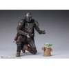 S.H. Figuarts Star Wars The Mandalorian & Grogoo Approx. 5.9 inches (150 mm), ABS & PVC & Fabric, Pre-painted Action Figure