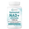 Liposomal NAD+ Ultimate 1,000mg | 60 Veggie Capsules | 10-in-1 with Resveratrol, ALA, Glutathione, Astaxanthin, & Quercetin | NAD Supplement for Women & Men | Anti-Aging, Energy, & Brain Support