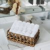 Marmaris Co. Face Wash Cloth, Luxury, Soft Bamboo Wash Cloths for Showering, Washcloths 6 Pack, Face Towels 12x12 Facial Towels, Wash Cloths for Your Face
