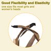 VOCOSTE Braided Headbands for Women, Head Bands for Women's Hair Non-slip, Hairhoop Weaving Shape Accessories, Brown