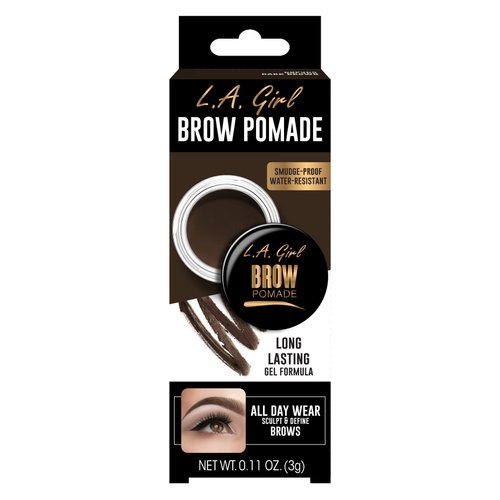 L.A. Girl Brow Pomade, Dark Brown, 0.11 oz.