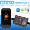 Battery Monitor BM2 BM3 Bluetooth 4.0 Wireless Battery Tester 12V Automotive Battery Load Tester,Automotive Charging and Cranking System Monitor Digital Battery Analyzer for Android & iOS