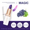 lakerain Color Changing Lipstick Moisturizer Magic Temperature Shimmer Color Change Lip Gloss Magical Discoloration Waterproof Long Lasting Lips (Purple)