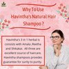 Natural Hair Shampoo for Hair 8 oz, AMLA REETHA SHIKAKAI POWDER (Phyllanthus emblica, Sapindus mukorossi, Acacia concinna),Product of Havintha, 227g