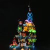 BRIKSMAX Led Lighting Kit for City Gardens - Compatible with Lego 71741 Building Blocks Model- Not Include The Lego Set