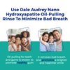 Dale Audrey Ayurvedic Nano Hydroxyapatite Oil Pulling for Teeth and Gum | Refreshing Cinnamon and Mint Flavored Organic Mouthwash Oral Rinse | Teeth Whitening Mouthwash for Fresh Breath (Mint, 8 oz)