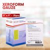 HEALQU Xeroform Petrolatum Dressing 5x9 - Non-Adherent Gauze Pad for Low Exudating Wounds - Fine Mesh Gauze Patch Sterile for Wound Care Lacerations, Burns & Skin Grafts (Pack of 25)