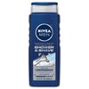 NIVEA Men Shower & Shave 3-in-1 Body Wash - Shower, Shampoo and Shave With Moisture - 16.9 fl. oz Bottle