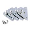 Gas Spring Mounting Bracket 10mm Ball Stud Strut Prop (2 Pairs - 10 Millimeter)