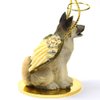 Akita Gray Pet Angel Ornament
