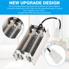 Upgrade S97020888 Heater Element Nu tone Replacement Parts Compatible With Nutone Heater Element, Nu tone bathroom fan replacement parts S97020888, 120V 1500W Heating Element Parts for Heater Fan Ligh