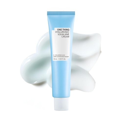 ONE THING Hyaluronic Squalane Cream (2.36 fl.oz / 70ml), Korean Skincare, Cream, Hyaluronic Acid, Moisturizing, Oil-moisture Balance, Moisture