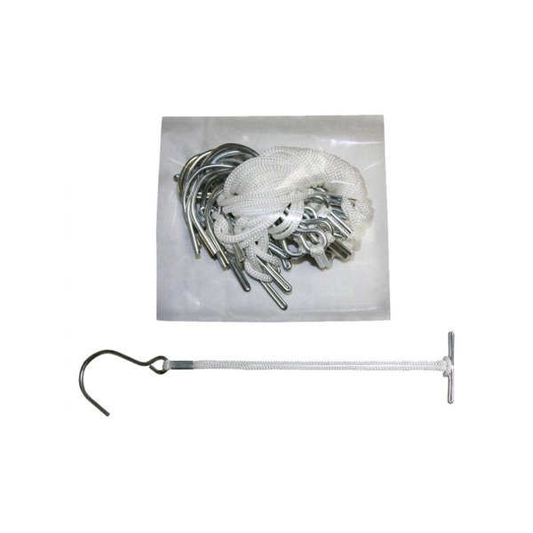 Metal Pattern Hooks 144 Pcs