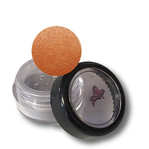 Christina's Natural Qualities All Natural Mineral Powder Pearl Copper Eye Color (Eyeshadow) - Lucky Penny Shiny Metallica Copper