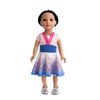 Little Adventures Twirl Princess Doll Dress - Doll Not Included - Machine Washable Child Pretend Play and Party Doll Clothes with No Glitter (Cherry Blossom Twirl)