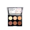 Kokie Cosmetics Cream Contour Kit, Light/Medium, 0.42 Ounce