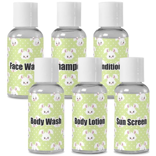 Personalized Easter Bunny Travel Bottles