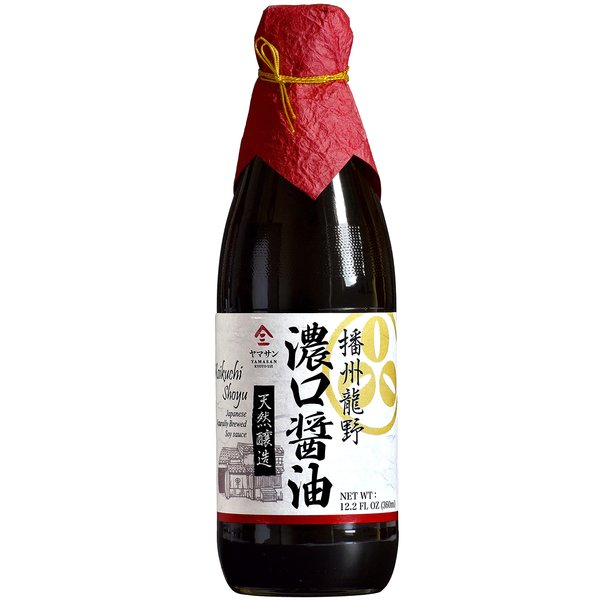 Soy Sauce Artisanal Classic 500 Days Aged, Japanese Premium Handmade, Naturally Brewed, No Additives, Non-GMO, Made in Japan(360ml)【YAMASAN】