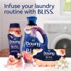 Downy Infusions Mega Dryer Sheets, Laundry Fabric Softener, BLISS, Amber and Rose, 130 Count
