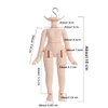 XiDonDon New 1/12BJD Doll Body for GSC Head,OB11 Doll Replace Body, with Animal Body Accessories,Three Uses,Action Figures (Cinnamon)