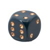 Chessex DND Dice Set D&D Dice-16mm Opaque Dusty Blue and Gold Plastic Polyhedral Dice Set-Dungeons and Dragons Dice Includes 12 Dice – D6, (CHX25626)