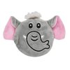 3.5 Inch Safari Subwoofer Disc Dog Toy with Squeaker Choose from 4 Animals or Full Set (Full Set - All 4 Toys)